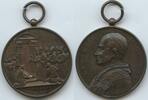 Vatikan Italien-Kirchenstaat Roma Bronzemedaille Papst Leo XIII. 1878-1903 M3837 - Zur Erinnerung an das Heilige Jahr 1900 -