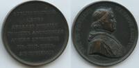 Vatikan Italien-Kirchenstaat Rom Große Bronzemedaille Papst Pius IX. 1846-1878 M#8758 - Besuch in Gaeta von Papst Pius IX. am 04.02.1853 -