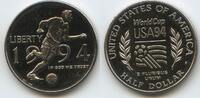 Vereinigten Staaten von Amerika Half Dollar (½ Dollar) G9461 - USA Fußball WM - World Cup Soccer 94 -