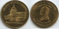 Vereinigten Staaten von Amerika Bronzemedaille GX1164 - Lyndon B. Johnson - United States Capitol Building in Washington, D.C. -