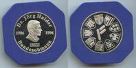 Österreich Wunderschöne Silbermdaille GN559 - Bundesobmann Dr. Jörg Haider 1986-1996 FPÖ -