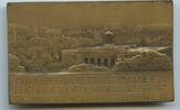 Österreich Kaiserreich Wien Große Bronzeplakette GN1338 - Zum 23. Internationalen Eucharistischen Kongress in Wien -