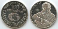 Österreich 2.Republik 100 Schilling Silber Casino Jeton GX1507 - Franz Schubert 1797-1828 Komponist - Casinos Austria -