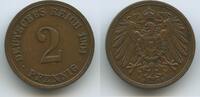 Deutsches Reich 2 Pfennig G10499 - Wilhelm II. 1888-1918 Germany Empire -