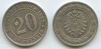 Deutsches Reich Kaiserreich 20 Pfennig G10516 - Germany Empire -