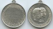 Österreich Kaiserreich Wien Tragbare Medaille G10756 - Silberhochzeit Elisabeth Sissi - Kaiser Franz Joseph I. 1848-1916 -