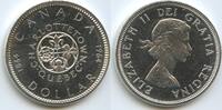 Kanada One Dollar GS1188 - Silber Charlottetown Quebec Elizabeth II Canada -