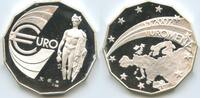 Europa Silbermedaille GX1336 - Euromena 1.1.2002 -