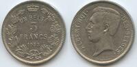 Belgien 1 Belga / 5 Francs G9046 - Des Belges Albert I. 1909-1934 Belgium -