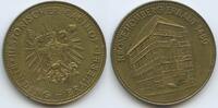 Deutschland Frankfurt am Main Bronzemedaille Biermarke GY1134 - Binding-Brauerei Historischer Gasthof - Krone, Homberg erbaut 1480 -