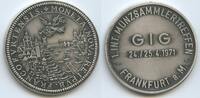 Deutschland Frankfurt am Main Medaille GY640 - 1.Internationales Münzsammlertreffen GIG 24./25.4.1971 -