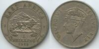 Britisch Ostafrika - East Africa British 1 Shilling G11758 - Löwe Uganda, Tansania, Kenia - Georg VI. 1936-1952 -