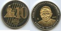 Vatikan Medaille 10 E Specimen GY492 - Probe Prueba Essai Entwurf - Status Vaticanus Papst Benedikt XVI. -