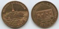 Deutschland Bundesrepublik Rheinland-Pfalz Bronzemedaille G16381 - Eröffnung Volksbank Laubenheim - Weinort Laubenheim -