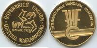 Österreich Ungarn Ausztria Magyarország Medaille GY028 - Internationale Handball Federation Frauen WM -