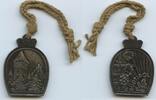 Italien Südtirol Medaille GY1184 - Alte Schutzmedaille für Bergsteiger und Wanderer -