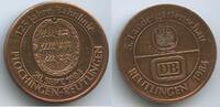 Deutschland Bundesrepublik Baden-Württemberg Medaille G13537 - 125 Jahre Bahnlinie Plochingen - Reutlingen 5. Landesgartenschau -