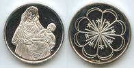 Religiöse Medaille Silbermedaillle G13544 - Madonna & Kind -