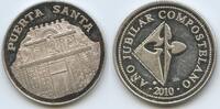 Spanien Silbermedaille M#7392 - Puerta Santa (Santiago de Compostela) -