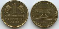 Deutschland Bundesrepublik Bayern 1. Münchner Bahnhofsmark Medaille M#6238 - München Hauptbahnhof -