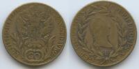 Österreich Kaiserreich Ungarn Zeitgenössische Fälschung 6 Kreuzer G5300 - RAR Josef II. 1765-1790 -