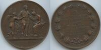 Italien Königreich Rom Große Bronzemedaille GX604 - Vittorio Emanuele II. 1861-1878 -