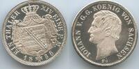 Sachsen-Albertinische Linie 1 Taler Nachprägung GX203 - Johann 1854-1873 -