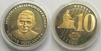 Vatikan Medaille 10 E Specimen GY359 - Probe Prueba Essai Entwurf - Status Vaticanus Papst Benedikt XVI. -
