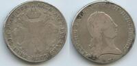 RDR Österreichische Niederlande 1 Kronenthaler Silber GB1216 - Franz II. 1792-1835 Austrian Netherlands -