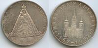 Österreich Steiermark Wallfahrtsmedaille versilbert M667 - Maria Zell 1157-1957 Basilika Magna Mater -