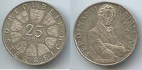 Österreich 2.Republik 25 Schilling Silber H0821 - 130th Anniversary of the Death of Ferdinand Raimund Austria -