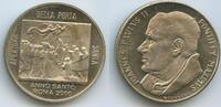 Vatikan Italien-Kirchenstaat Rom Medaille M1115 - Apertura della Porta Santa - Papst Johannes Paul II. Pontifex Maximus -