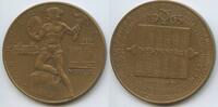 Österreich Kalendermedaille Bronze PA318 - Jahresregent Merkur mit Lokomotive, Pakete - Münze Wien -