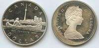 Kanada 1 Dollar Silber M#5692 - Toronto Kanu Indianer Proof Elisabeth II. 1952-2022 Canada -