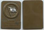 Deutsches Reich Weimar Bronzemedaille, Plakette mit Emailauflage M1018 - Schwimm-Union Neukölln 1.Preis Nat.Schwimmfest -