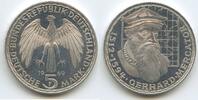 Bundesrepublik Deutschland 5 Deutsche Mark Silber S0451 - Gerhard Mercator Germany Federal Republic BRD -