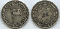 Vereinigten Staaten von Amerika USA Medaille PA565 - VII Corps Unites Staets Army - Presented by the Commanding General -