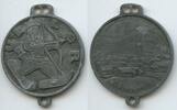Österreich Serfaus Tirol Medaille Schutzmedaille M#3118 - Alte ULLR-Medaille Wintersportler Schutzpatron Uller -
