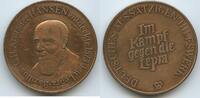 Deutschland Bundesrepublik BronzemedailleDeutsches Aussätzigen-Hilfswerk PA598 - Dr Gerhard Armauer Hansen entdeckte 1873 den Lepra-Bazillus -