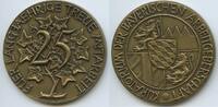 Deutschland Bundesrepublik Bayern Verdienstmedaille 25 Jahre Mitarbeit GY161 - Kuratorium der Bayerische Arbeitgeberschaft - Für langjährige Treue -