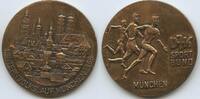 Deutschland Bundesrepublik Bayern Bronzemedaille GY250 - 1.Intern. Volkslauf München - DJK Sportbund München -