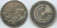 Deutschland Bundesrepublik Silbermedaille PA304 - Burg Schwaneck - 25 Jahre Jugendherberge -