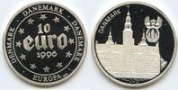 Dänemark 10 Euro Silbermedaille GX266 - Schloß Rosenborg Denmark Danemark Europa -