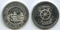 Deutschland Bundesrepublik Bremen Medaille GX283 - Windjammer in Bremerhaven Segelschiff - Die Städtische -