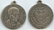Deutsches Reich Kaiserreich Bronzemedaille versilbert GX1402 - Aachen Ludwig Windthorst 1812-1891 - 59.Generalversammlung Katholiken -