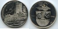 Silbermedaille 1923 Deutschland Bundesrepublik Schleswig-Holstein GX649 - 800 Jahre Travemünde 1187-1987 Polierte Platte, leicht angelaufen