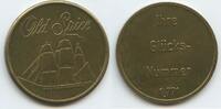 Deutschland Bundesrepublik Werbemedaille Glücksmünze G16078 - Old Spice - Ihre Glücksnummer 1.771 - Segelschiff -