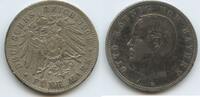 Bayern Königreich 5 Mark Silber S0007 - Otto 1886-1913 - Kingdom of Bavaria German states -