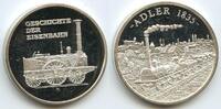 Deutschland Bundesrepublik Medaille GY943 - Rocket & Adler 1835 Geschichte der Eisenbahn -