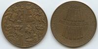 Österreich Kalendermedaille Bronze PA577 - Vier Jahreszeiten - Münze Wien -